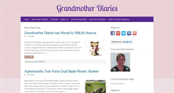 Desktop Screenshot of grandmotherdiaries.com